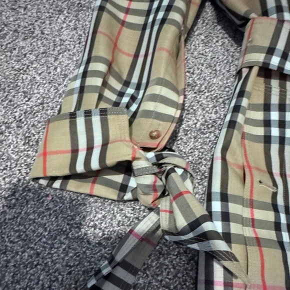 NWT😍BURBERRY❤️ARCHIVE BEIGE IP CHECK TRENCHCOAT